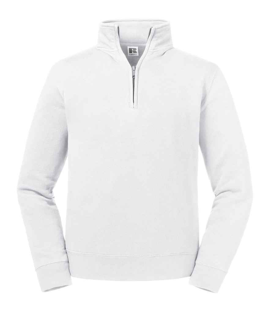 Russell - Authentic Zip Neck Sweatshirt - Pierre Francis