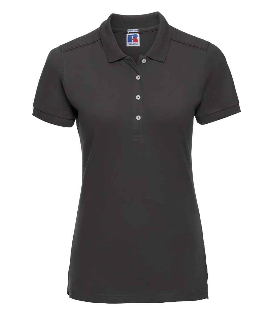 Russell - Ladies Stretch Piqué Polo Shirt - Pierre Francis