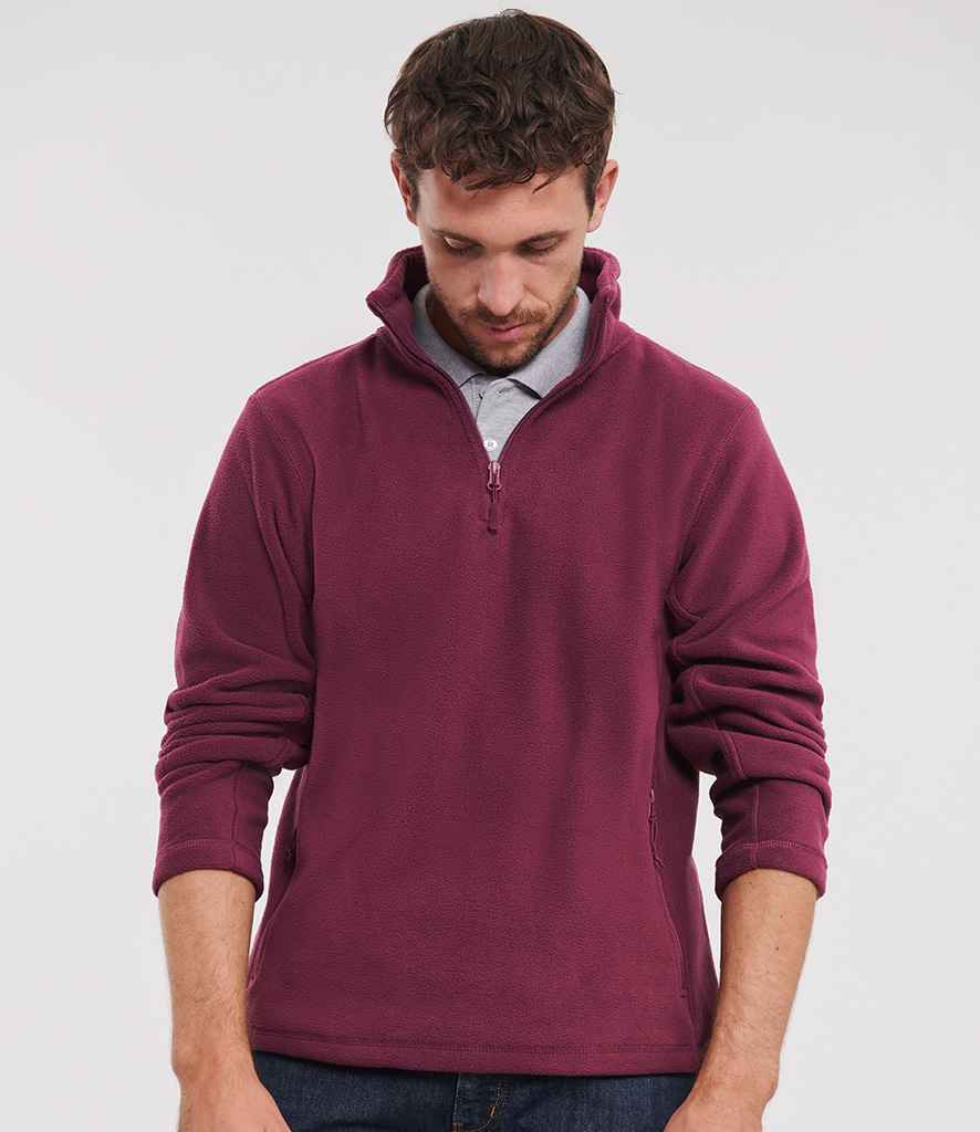 Russell - Zip Neck Outdoor Fleece - Pierre Francis