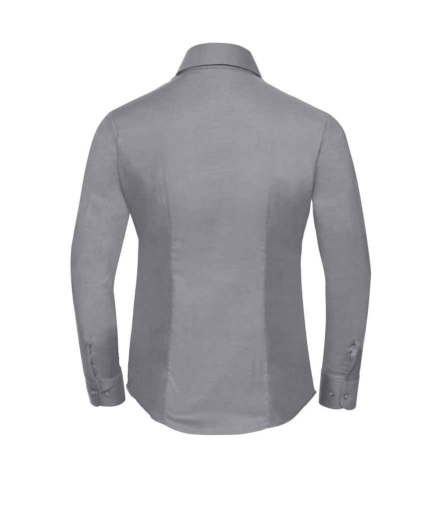 Russell Collection - Ladies Long Sleeve Easy Care Oxford Shirt - Pierre Francis