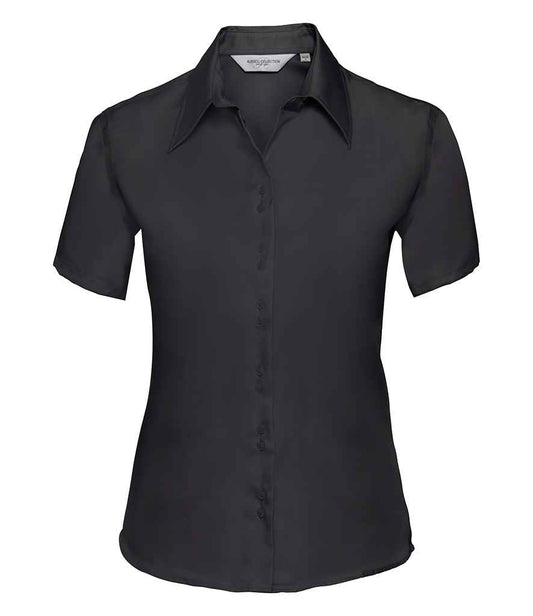 Russell Collection - Ladies Short Sleeve Ultimate Non-Iron Shirt - Pierre Francis