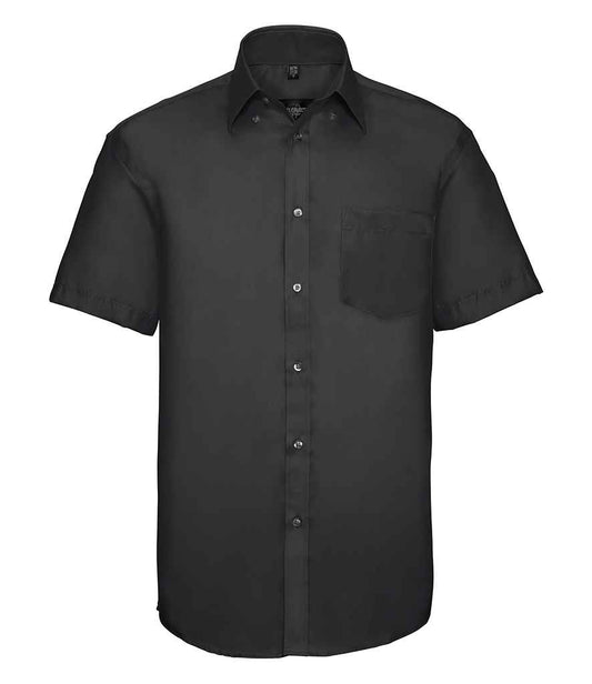 Russell Collection - Short Sleeve Ultimate Non-Iron Shirt - Pierre Francis