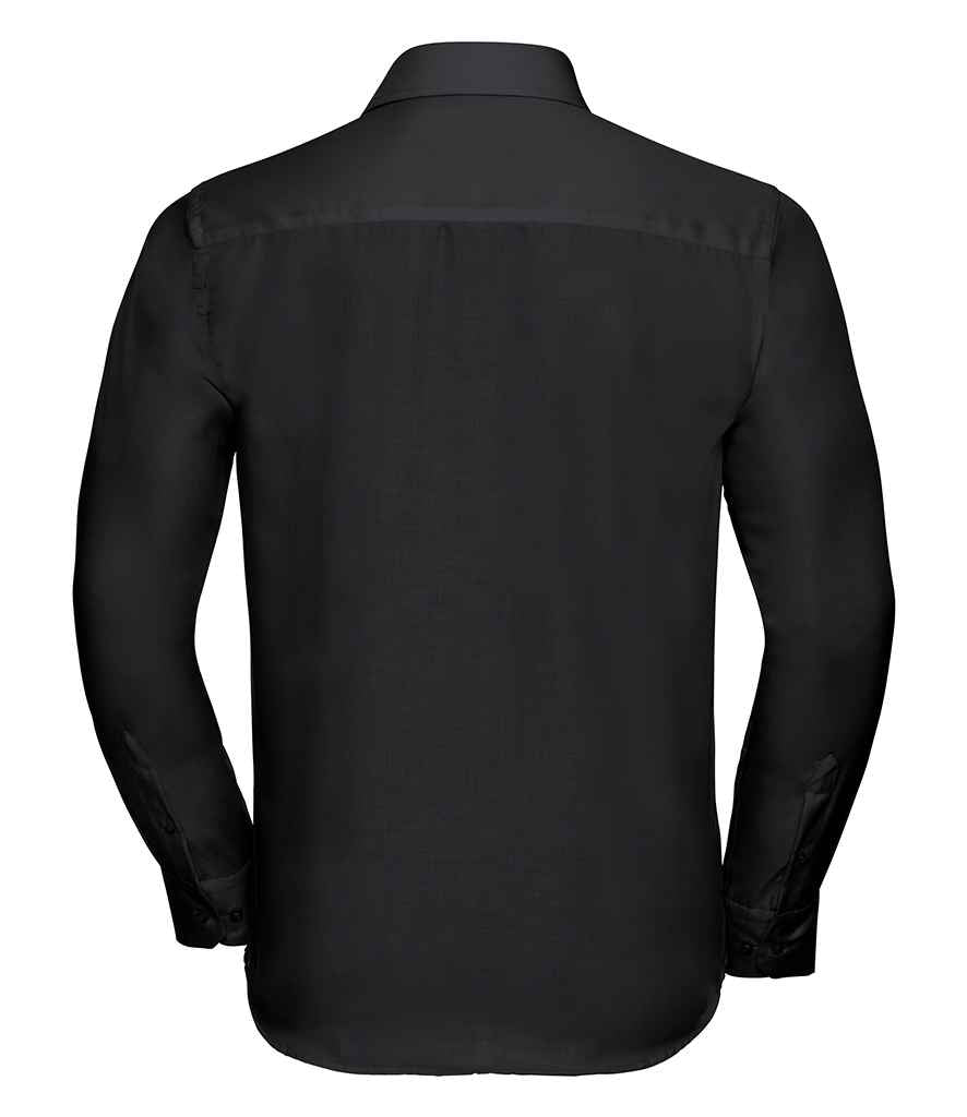 Russell Collection - Long Sleeve Tailored Ultimate Non-Iron Shirt - Pierre Francis