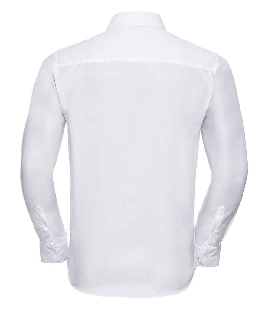 Russell Collection - Long Sleeve Tailored Ultimate Non-Iron Shirt - Pierre Francis