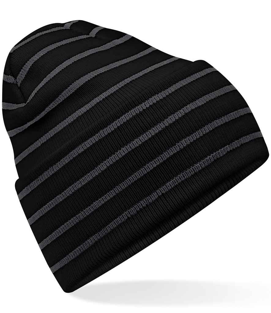 Beechfield - Original Deep Cuffed Striped Beanie