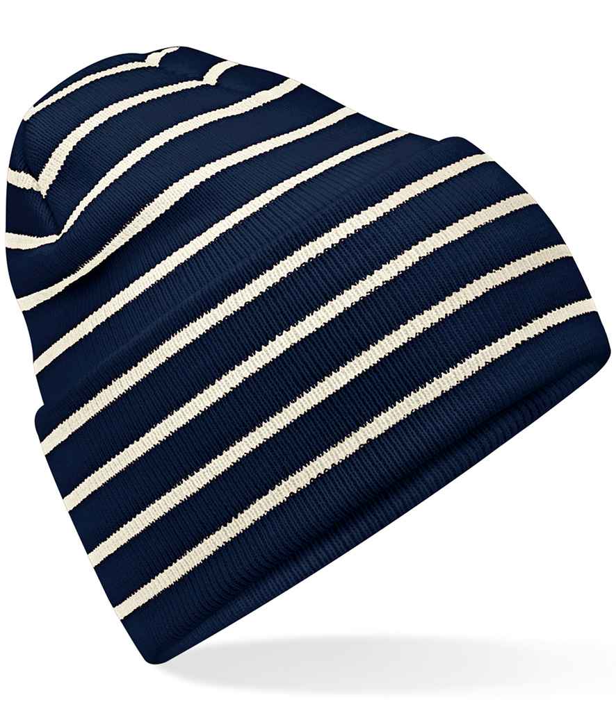 Beechfield - Original Deep Cuffed Striped Beanie