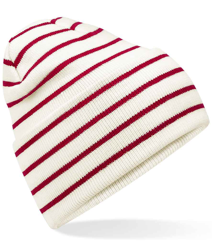 Beechfield - Original Deep Cuffed Striped Beanie