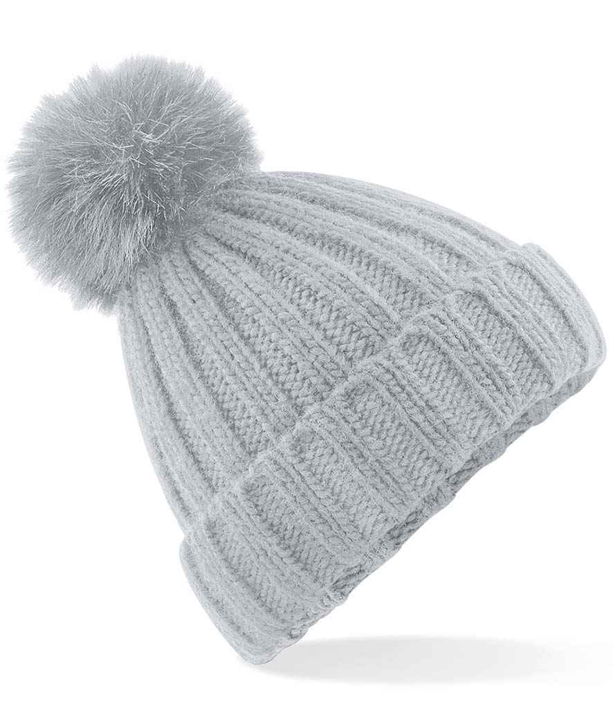 Beechfield - Verbier Fur Pop Pom Beanie - Pierre Francis