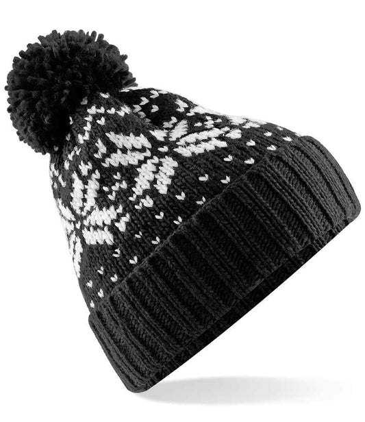 Beechfield - Fair Isle Snowstar® Beanie - Pierre Francis