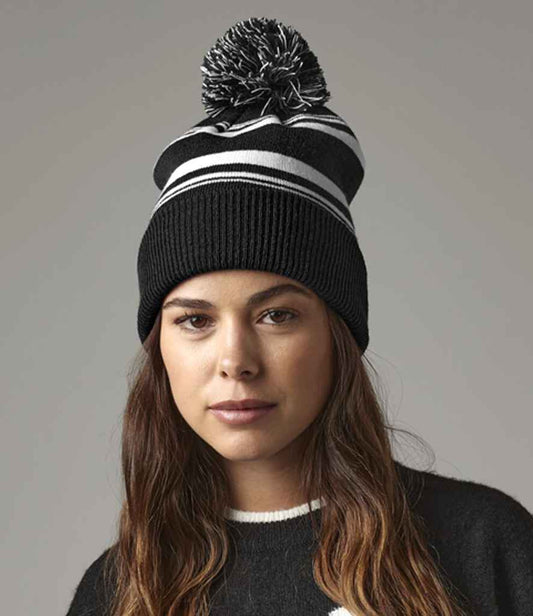 Beechfield - Striped Fan Beanie - Pierre Francis