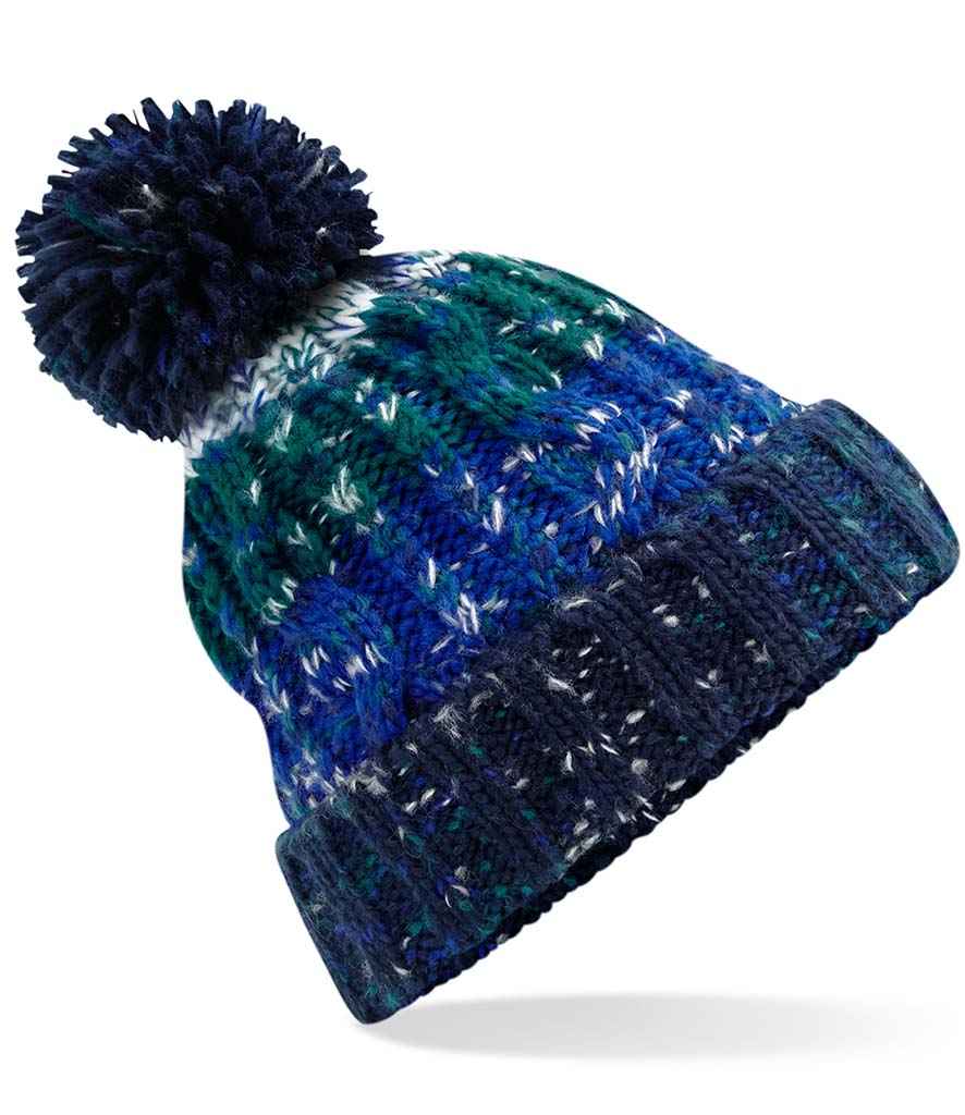 Beechfield - Corkscrew Pom Pom Beanie - Pierre Francis