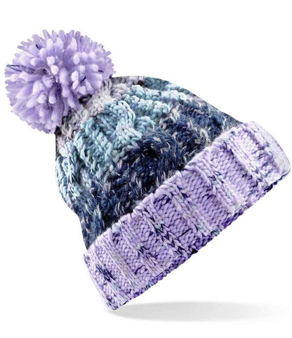 Beechfield - Corkscrew Pom Pom Beanie - Pierre Francis