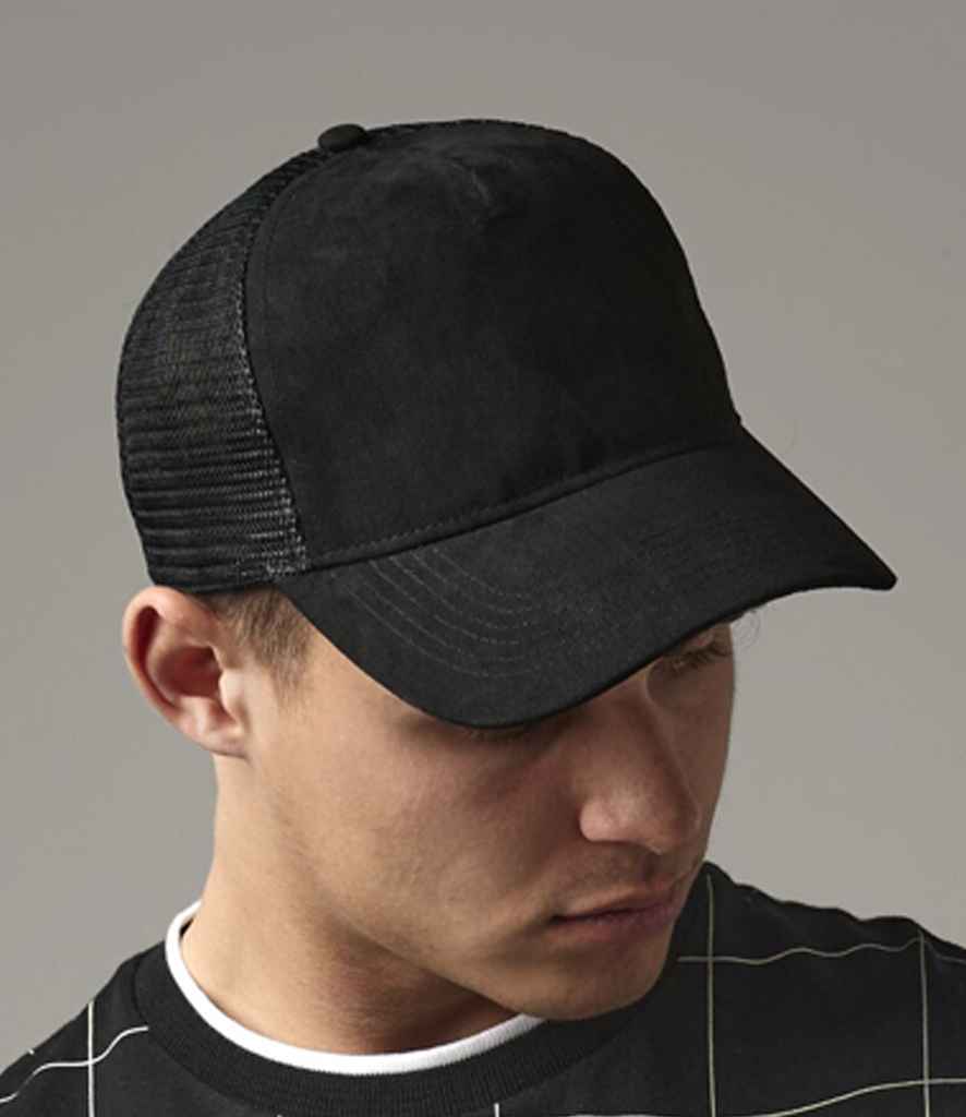 Beechfield - Suede Snapback Trucker Cap - Pierre Francis