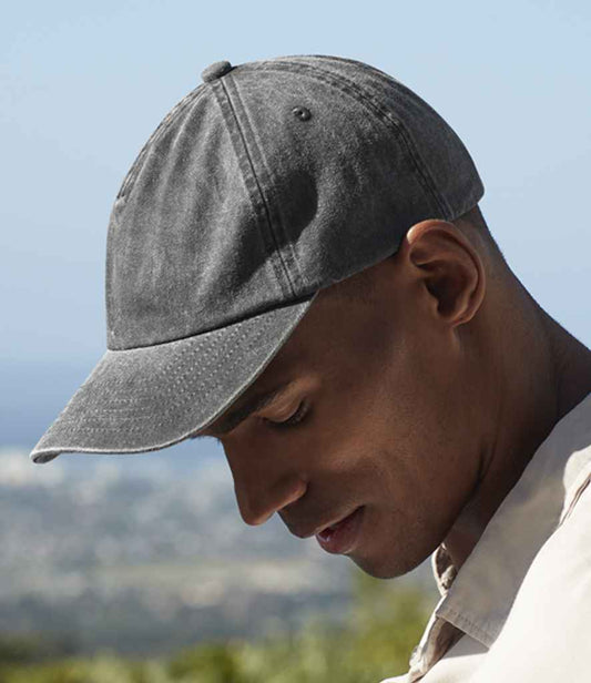 Beechfield - Relaxed 5 Panel Vintage Cap - Pierre Francis