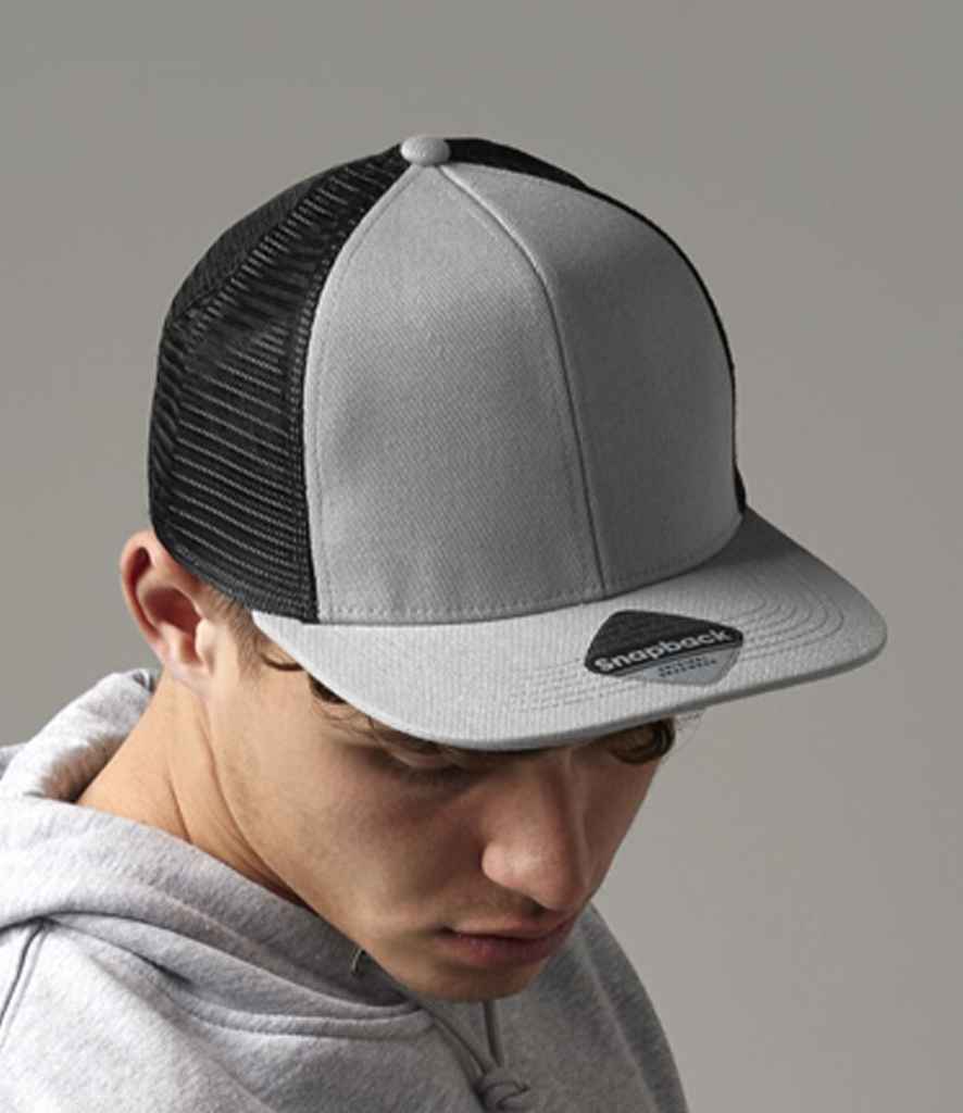 Beechfield - Original Flat Peak 6 Panel Trucker Cap - Pierre Francis