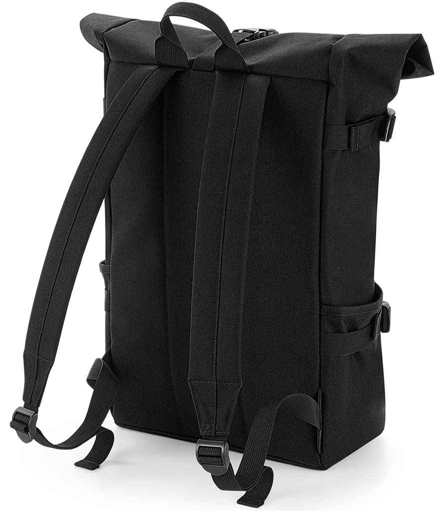 BagBase - Block Roll-Top Backpack - Pierre Francis