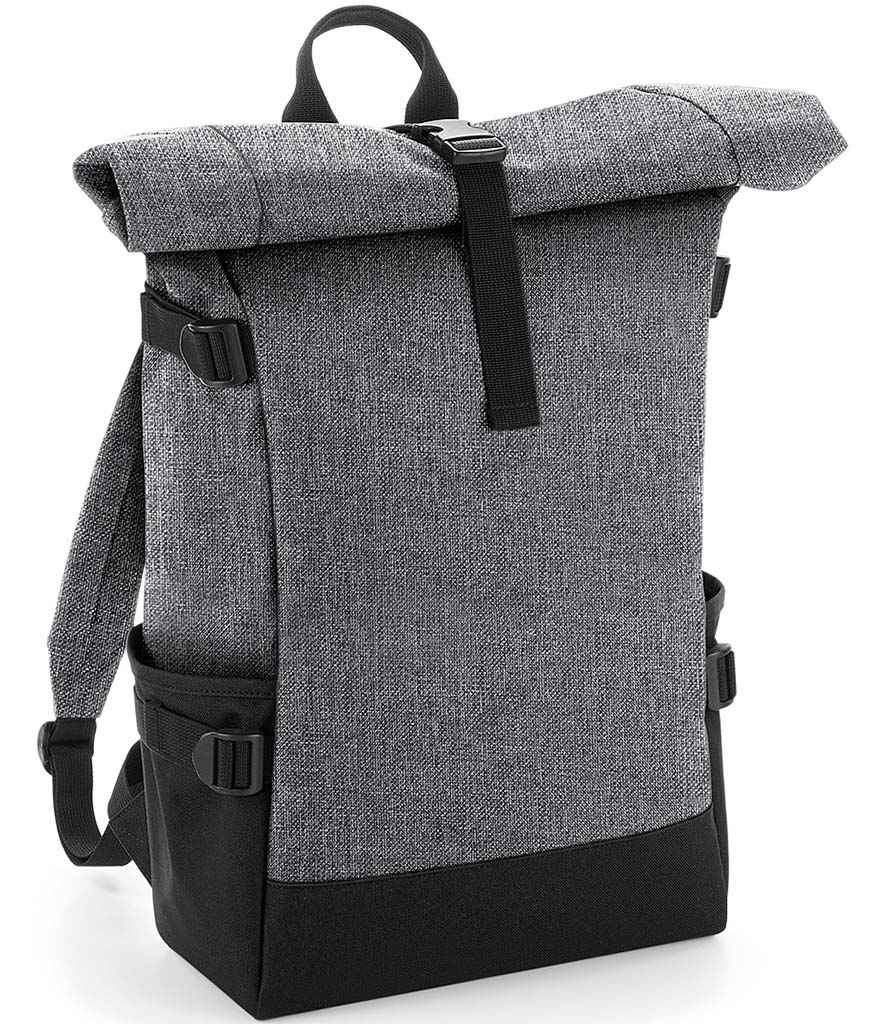 BagBase - Block Roll-Top Backpack - Pierre Francis