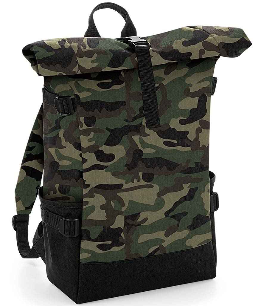 BagBase - Block Roll-Top Backpack - Pierre Francis