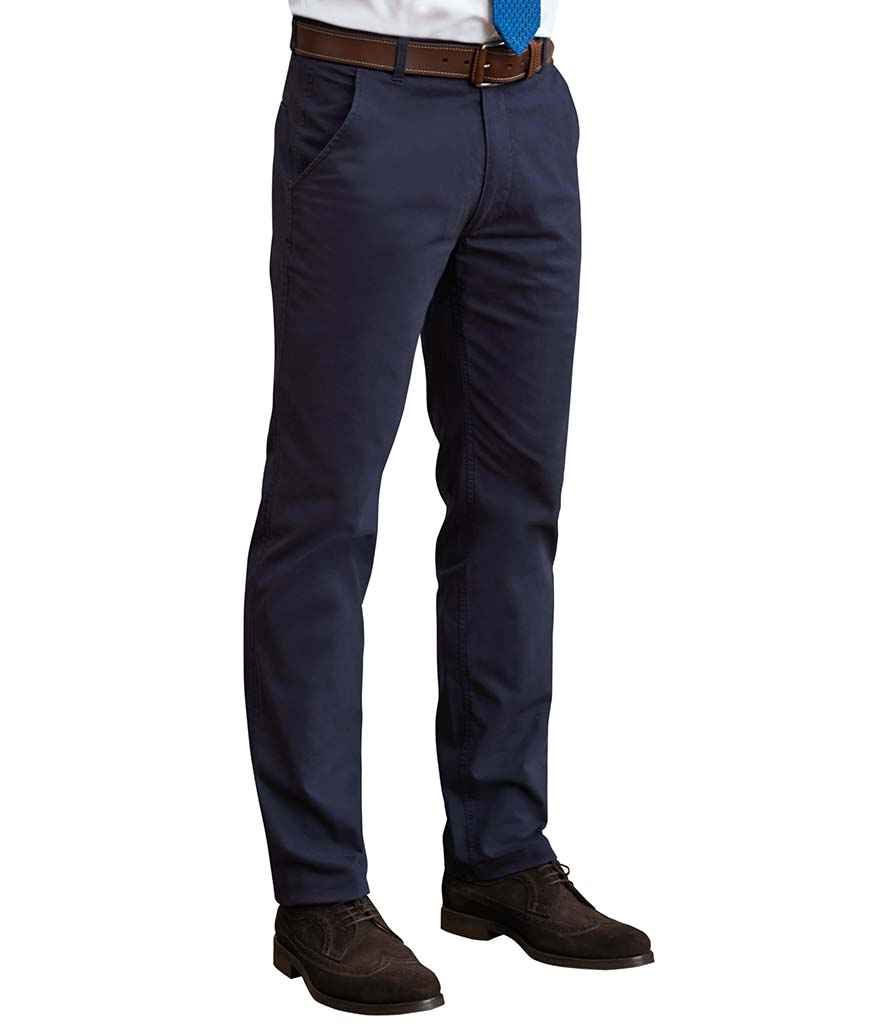 Brook Taverner - Miami Slim Fit Chino Trousers - Pierre Francis