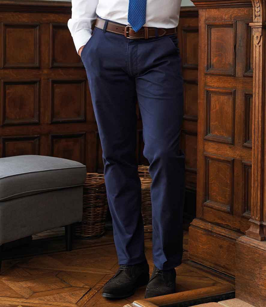 Brook Taverner - Miami Slim Fit Chino Trousers - Pierre Francis