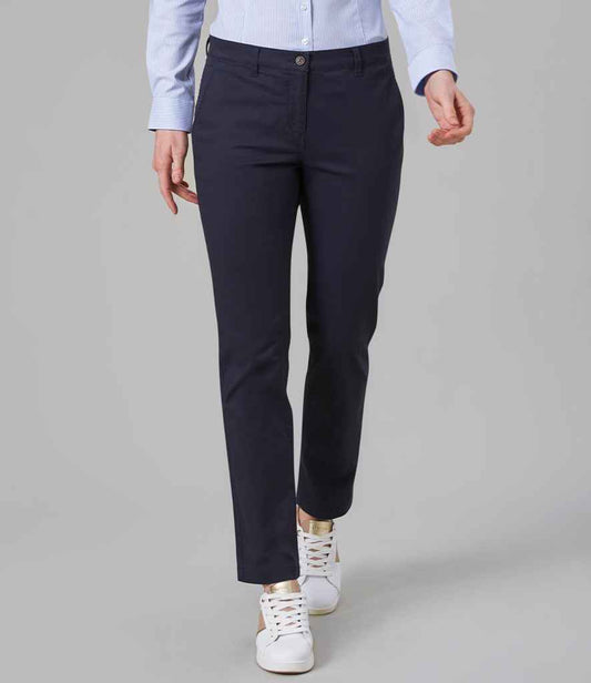 Brook Taverner - Ladies Houston Slim Leg Chino Trousers - Pierre Francis