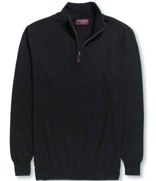 Brook Taverner - Dallas Zip Neck Sweater