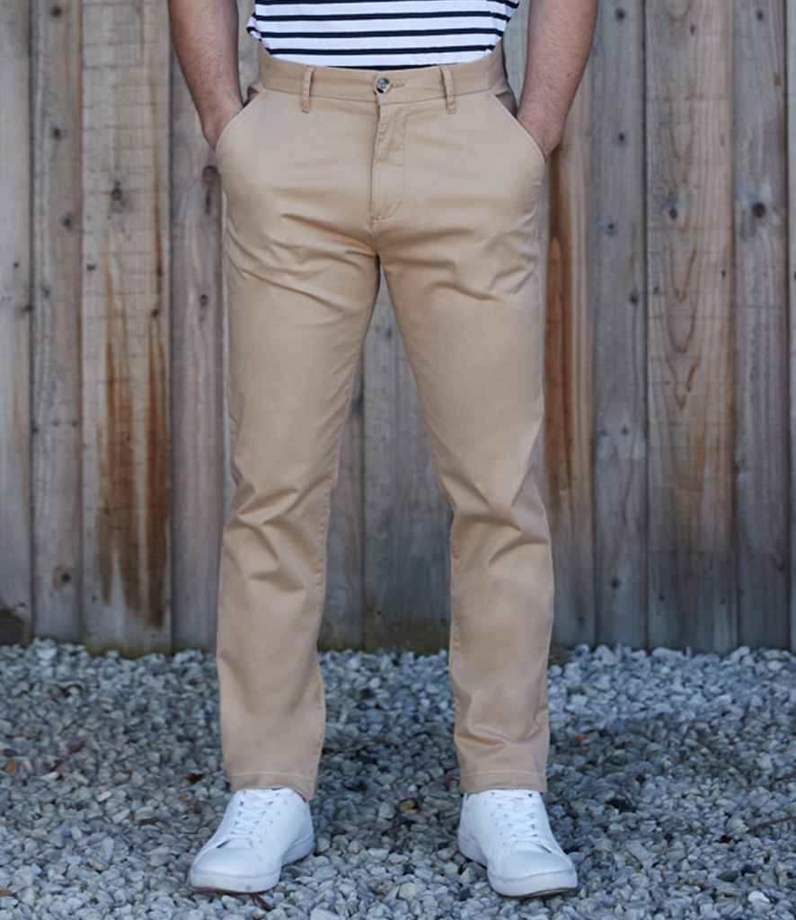 Front Row - Pantalon chino extensible