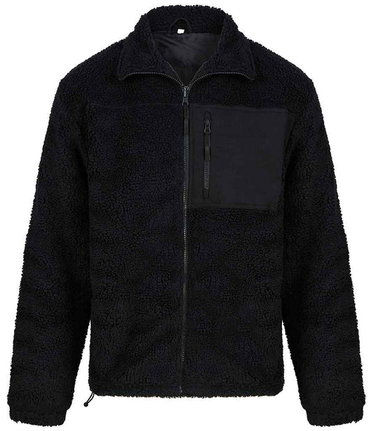 Front Row - Recycled Sherpa Fleece Jacket - Pierre Francis