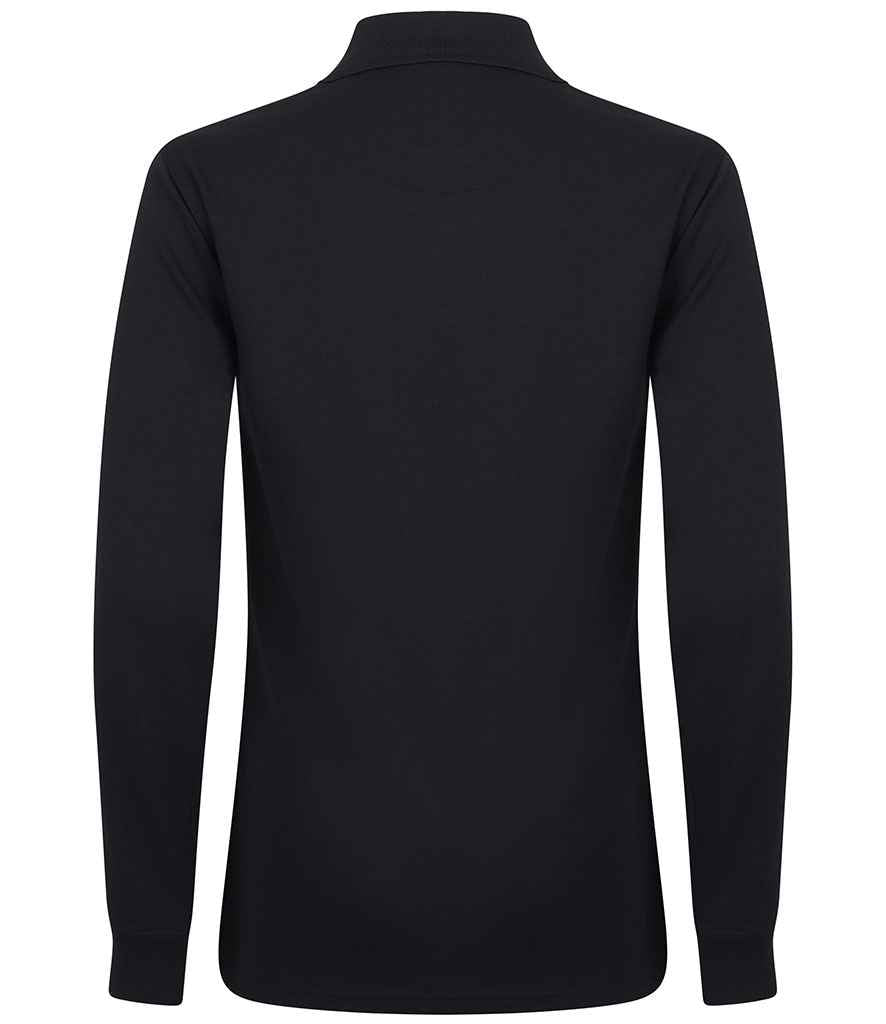 Henbury - Unisex Long Sleeve Coolplus® Piqué Polo Shirt - Pierre Francis