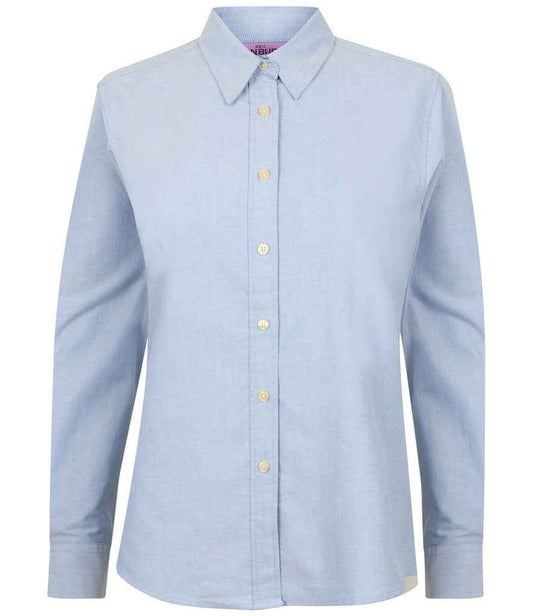 Henbury - Ladies Long Sleeve Classic Oxford Shirt - Pierre Francis