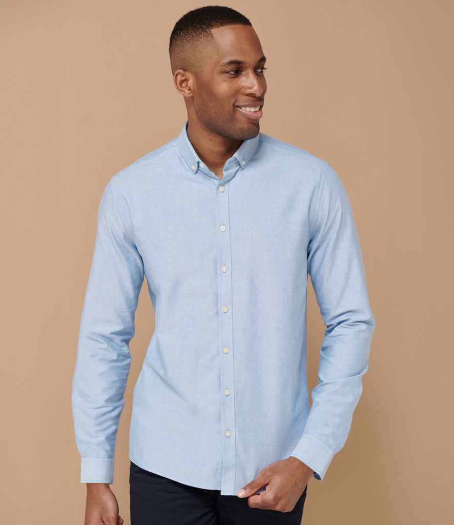 Henbury - Modern Long Sleeve Regular Fit Oxford Shirt - Pierre Francis