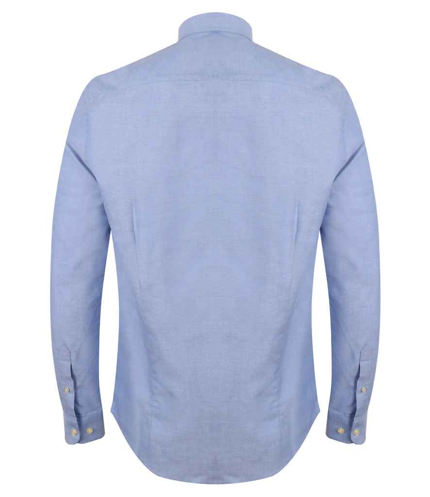 Henbury - Modern Long Sleeve Slim Fit Oxford Shirt - Pierre Francis