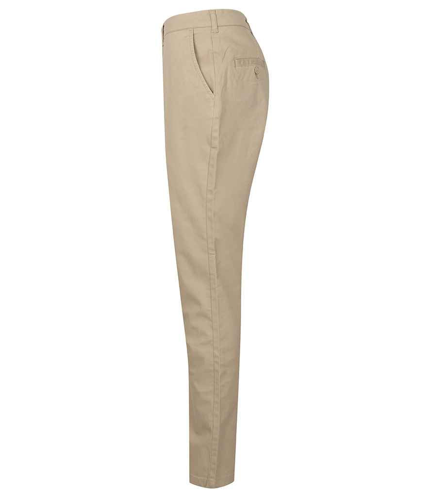 Henbury - Ladies Stretch Chino Trousers - Pierre Francis