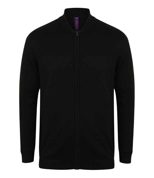 Henbury - Unisex Zip Through Cardigan - Pierre Francis