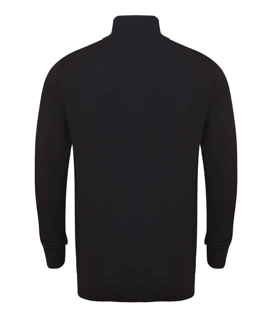 Henbury - Zip Neck Sweater - Pierre Francis