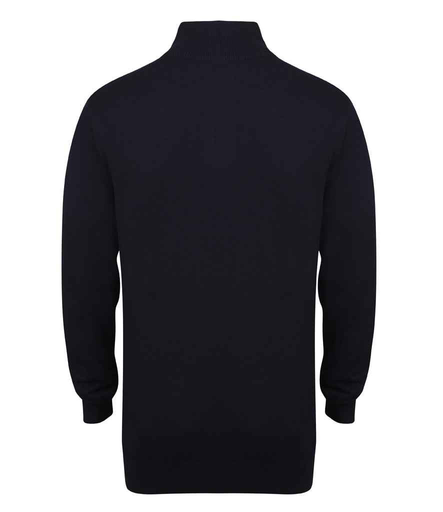 Henbury - Zip Neck Sweater - Pierre Francis