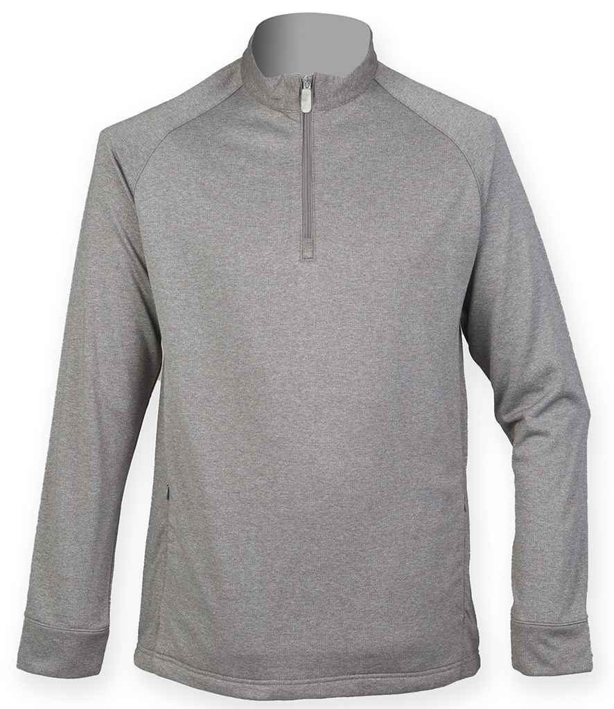 Henbury - Zip Neck Wicking Top - Pierre Francis