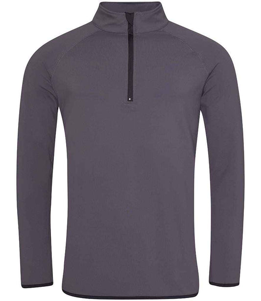 AWDis - Cool Half Zip Sweat Top - Pierre Francis