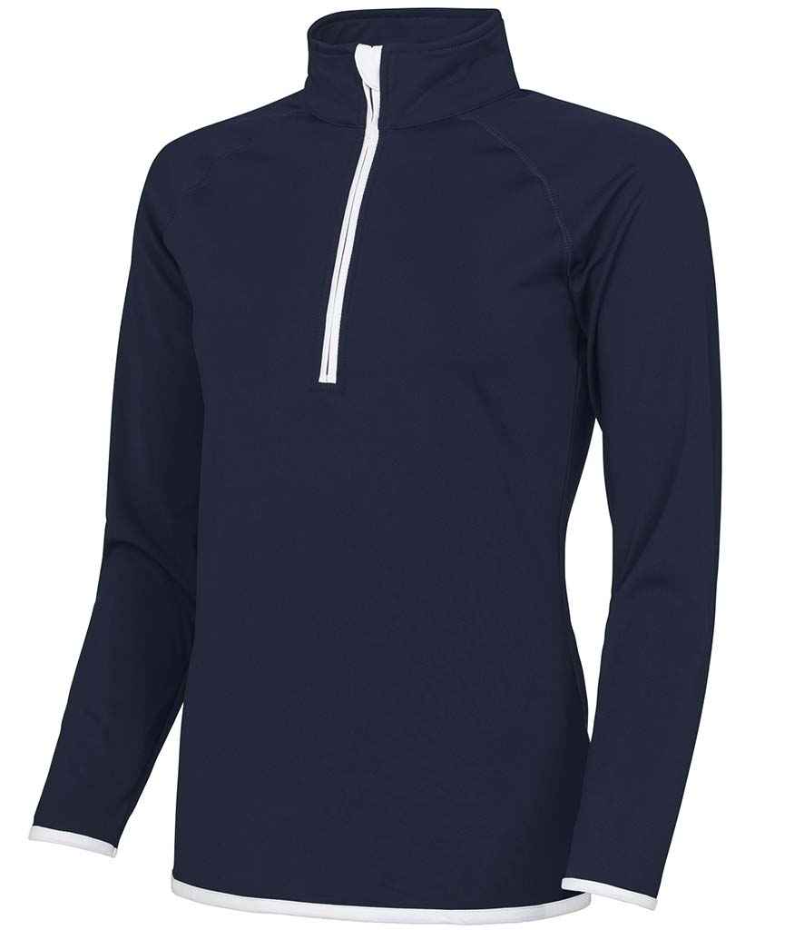 AWDis - Ladies Cool Half Zip Sweat Top