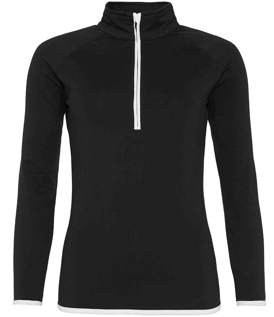 AWDis - Ladies Cool Half Zip Sweat Top