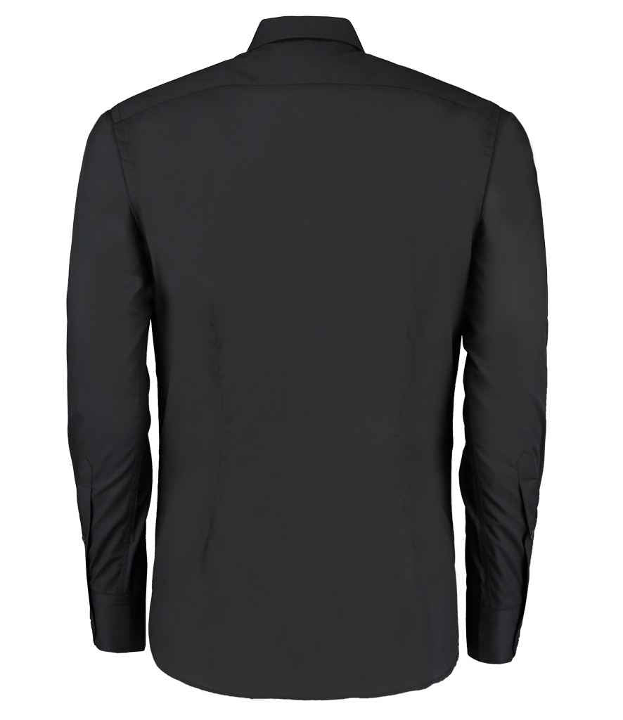 Kustom Kit - Long Sleeve Slim Fit Business Shirt - Pierre Francis