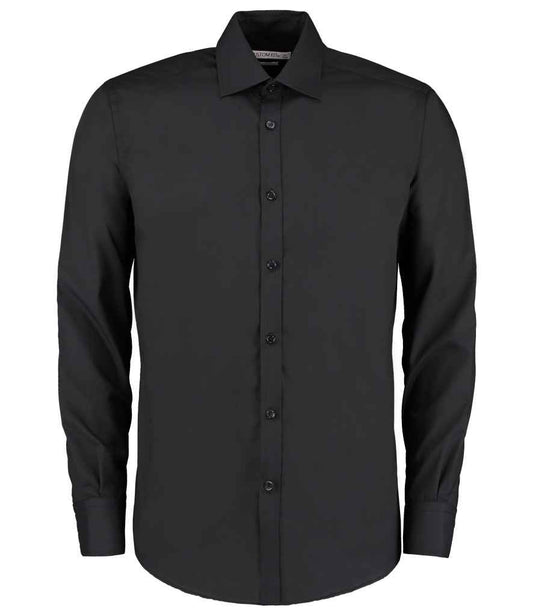 Kustom Kit - Long Sleeve Slim Fit Business Shirt