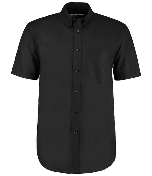 Kustom Kit - Short Sleeve Classic Fit Workwear Oxford Shirt - Pierre Francis