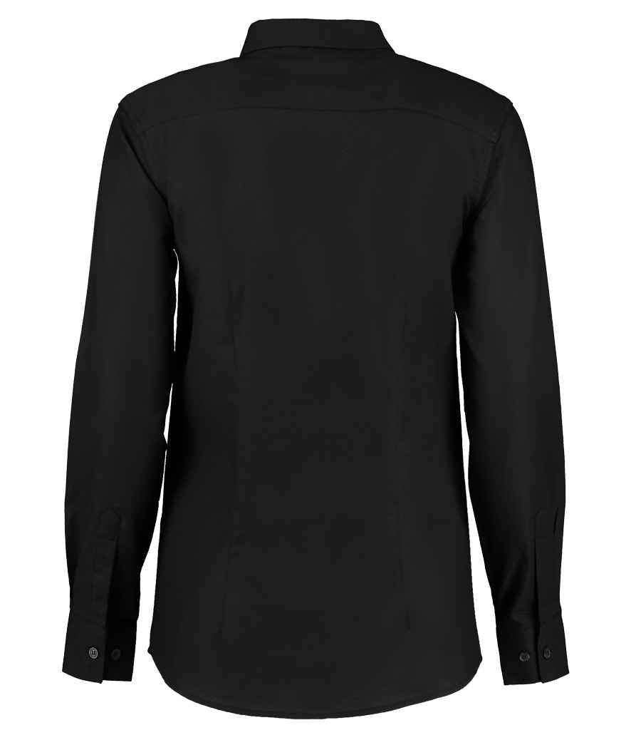 Kustom Kit - Ladies Long Sleeve Tailored Workwear Oxford Shirt - Pierre Francis