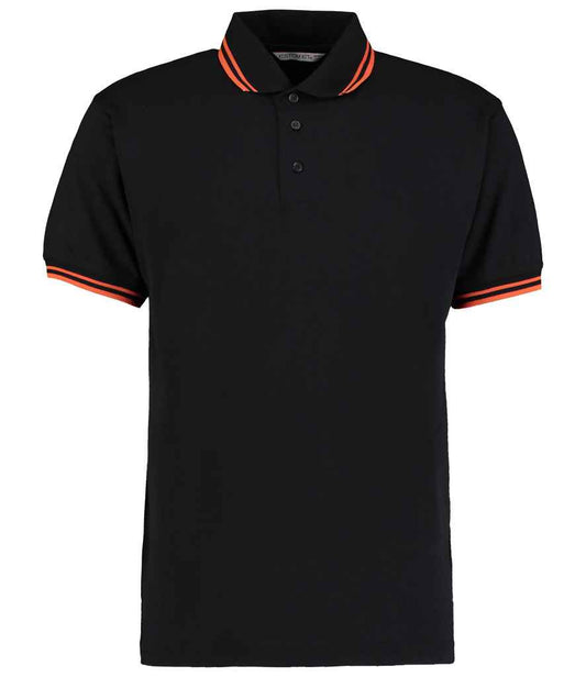 Kustom Kit - Contrast Tipped Poly/Cotton Piqué Polo Shirt - Pierre Francis