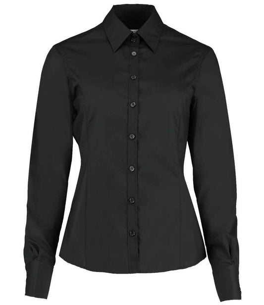 Kustom Kit - Ladies Long Sleeve Tailored Business Shirt