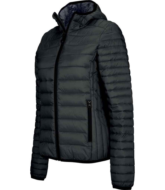 Kariban - Ladies Lightweight Hooded Padded Jacket - Pierre Francis