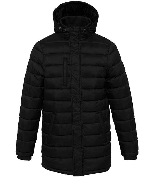 Kariban - Lightweight Long Padded Parka Jacket - Pierre Francis