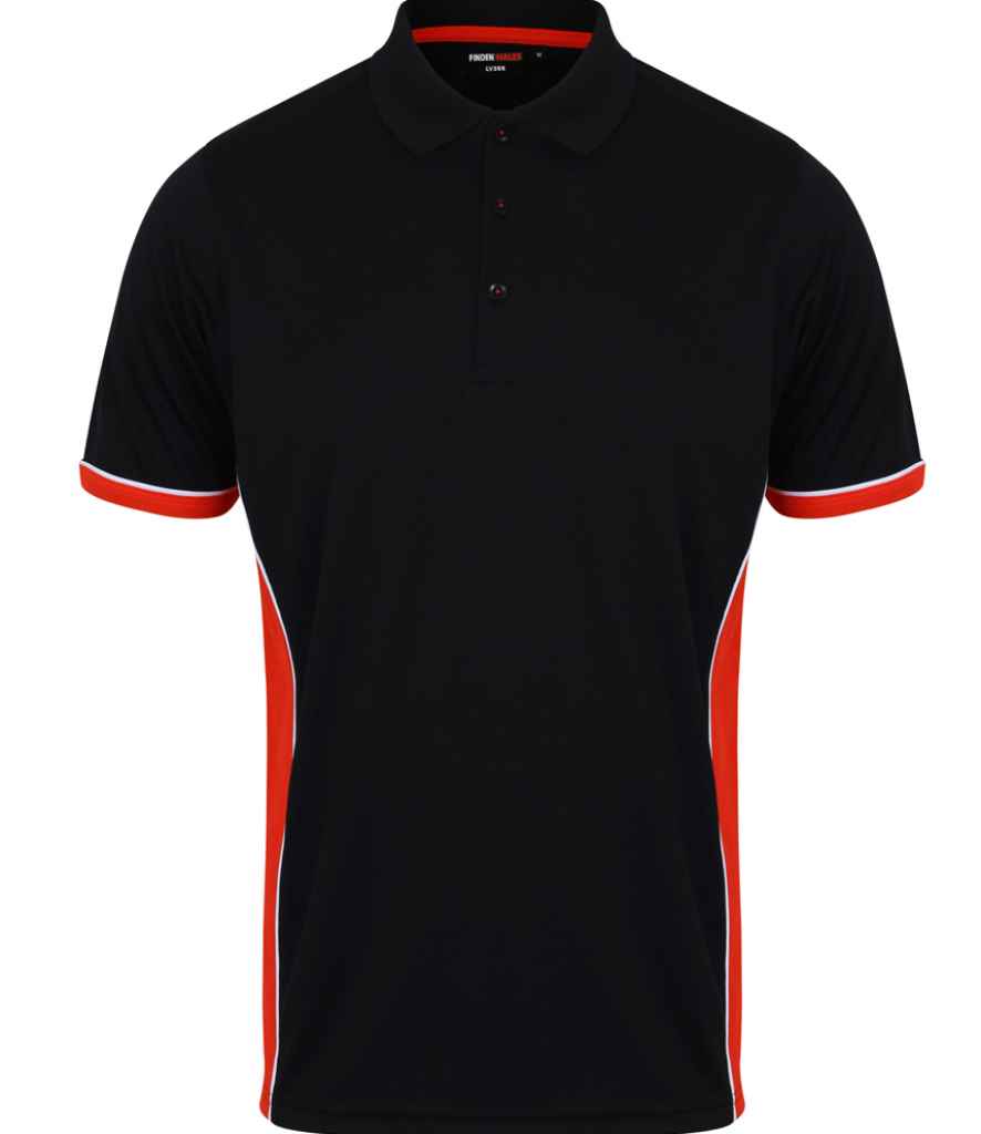 Finden and Hales - Contrast Panel Polo Shirt