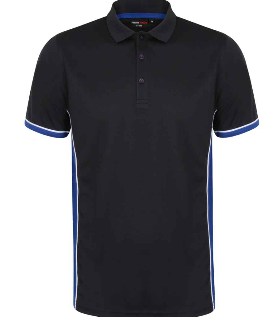 Finden and Hales - Contrast Panel Polo Shirt